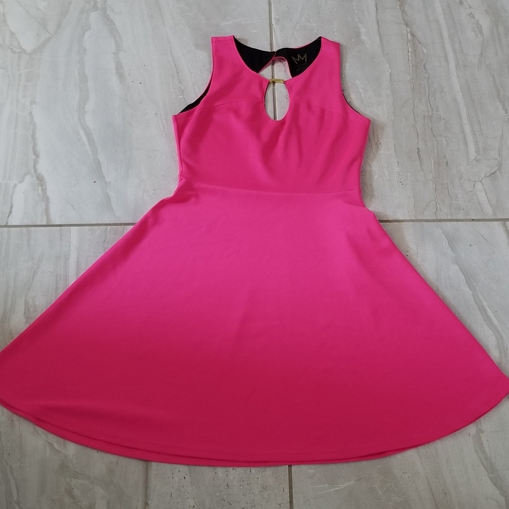Nicki Minaj Bright Pink dress